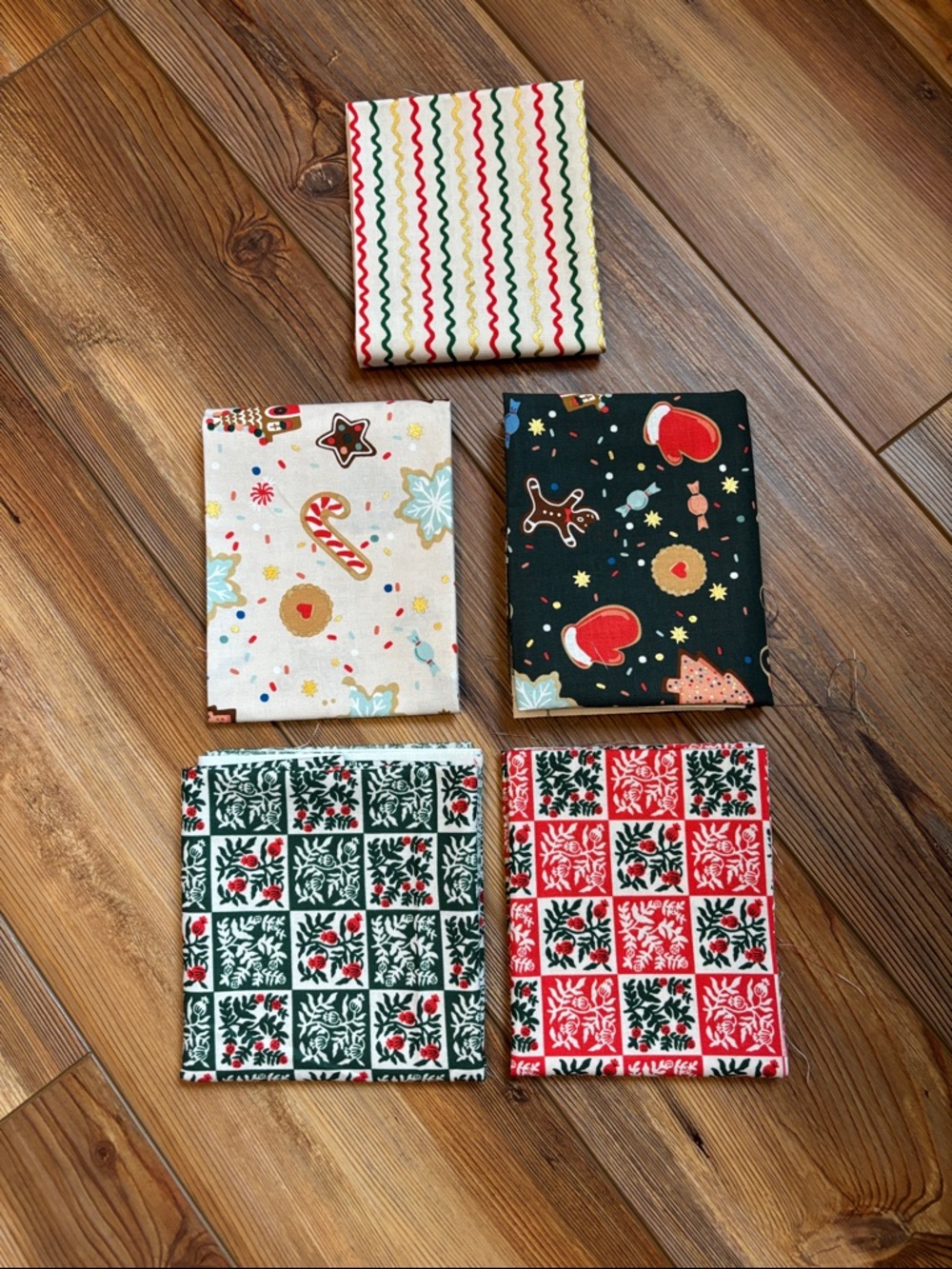 Assorted Rifle Paper Co Holiday Cotton Fabric Fat Quarter Bundle